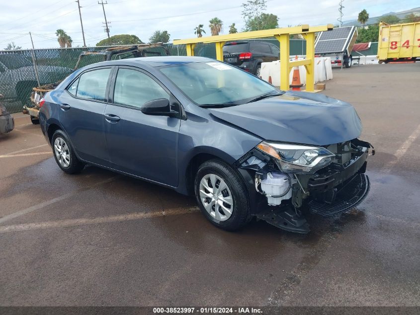 2016 TOYOTA COROLLA L - 5YFBURHE7GP514526