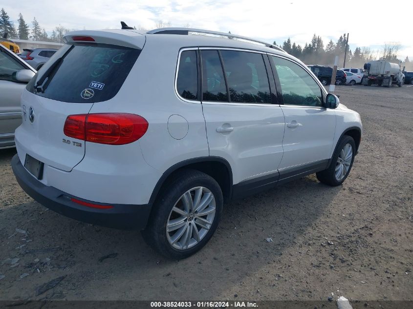 2014 VOLKSWAGEN TIGUAN SEL - WVGAV3AX7EW551805