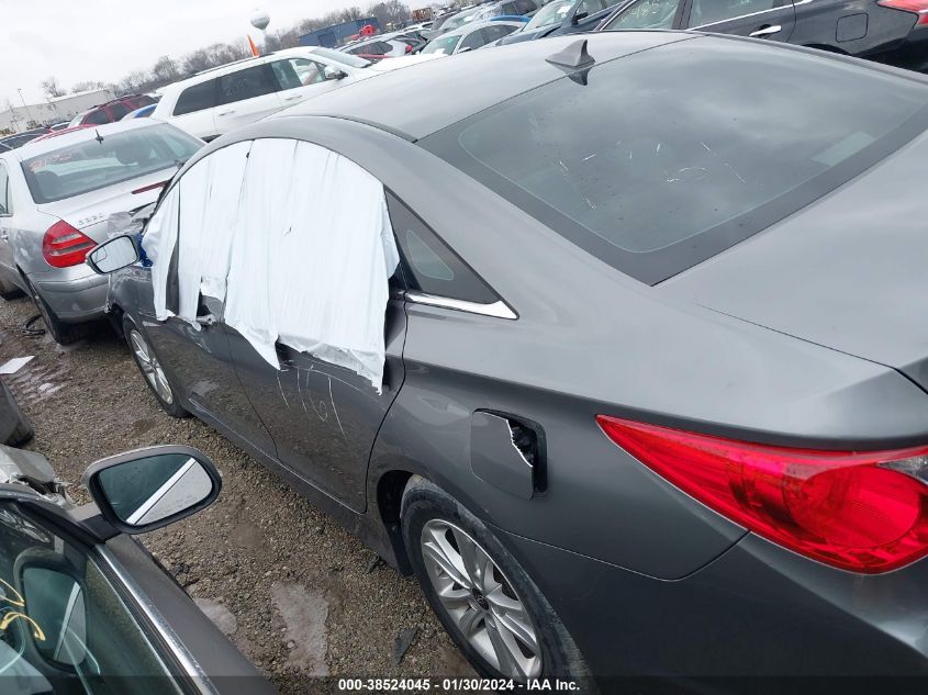 2014 HYUNDAI SONATA GLS - 5NPEB4AC5EH905098