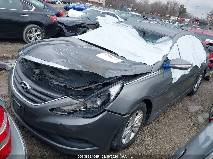 2014 HYUNDAI SONATA GLS - 5NPEB4AC5EH905098