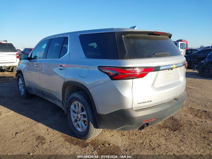 2022 CHEVROLET TRAVERSE LS - 1GNERFKW0NJ131860
