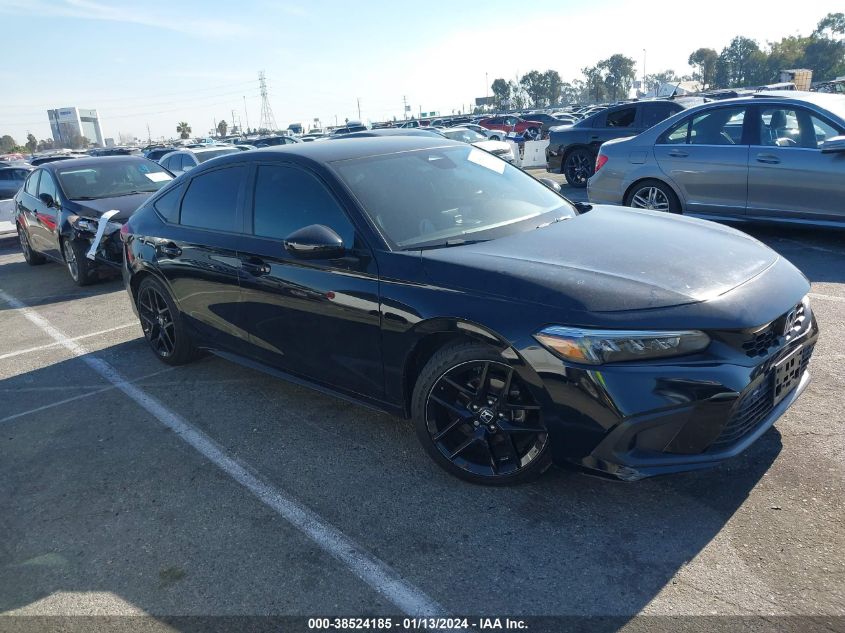 2022 HONDA CIVIC SPORT - 19XFL2H82NE009658