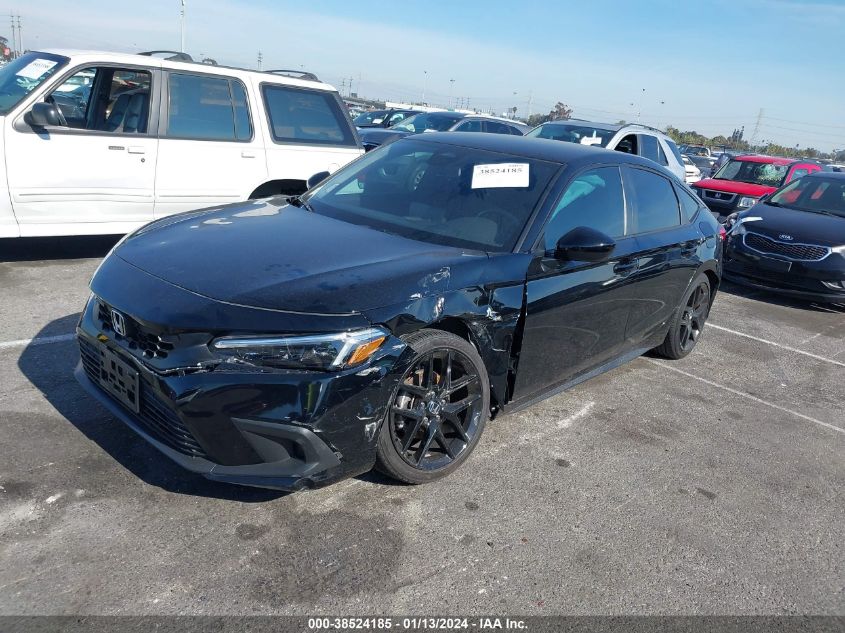 2022 HONDA CIVIC SPORT - 19XFL2H82NE009658