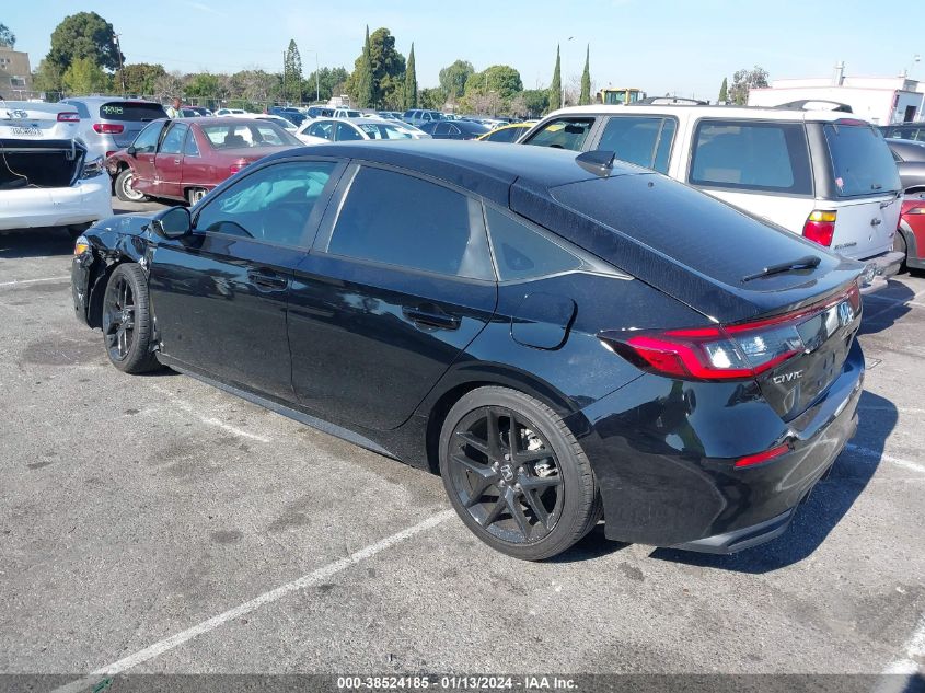 2022 HONDA CIVIC SPORT - 19XFL2H82NE009658