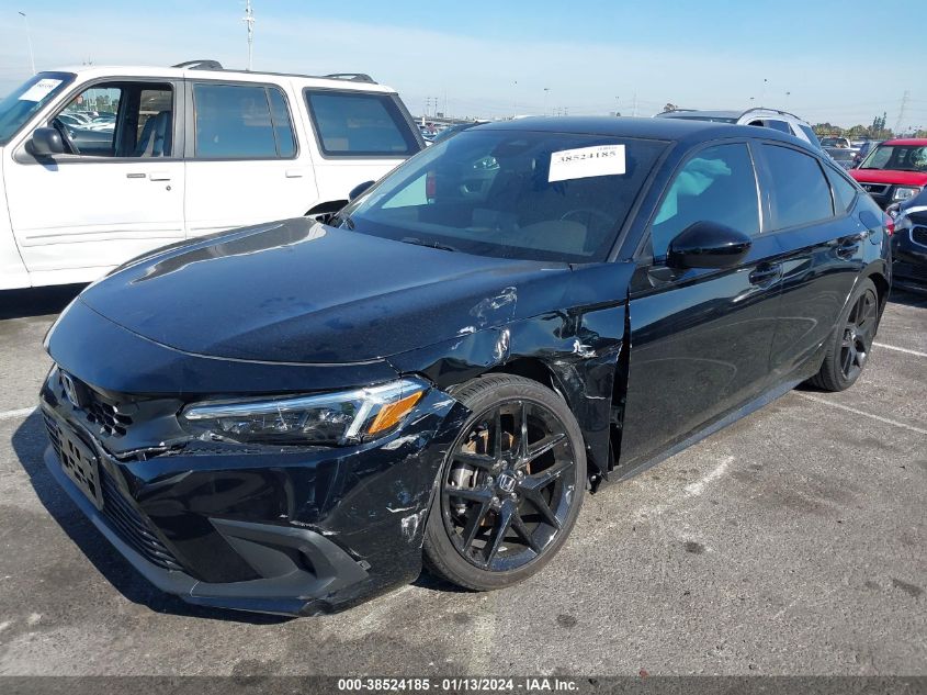 2022 HONDA CIVIC SPORT - 19XFL2H82NE009658