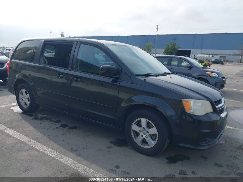 2013 DODGE GRAND CARAVAN SXT - 2C4RDGCG3DR527037