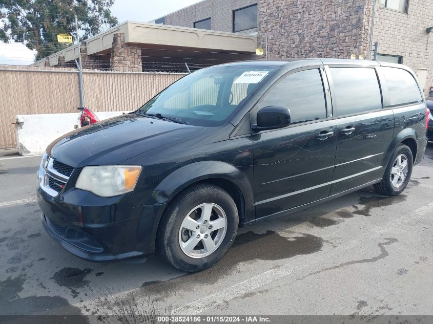 2013 DODGE GRAND CARAVAN SXT - 2C4RDGCG3DR527037