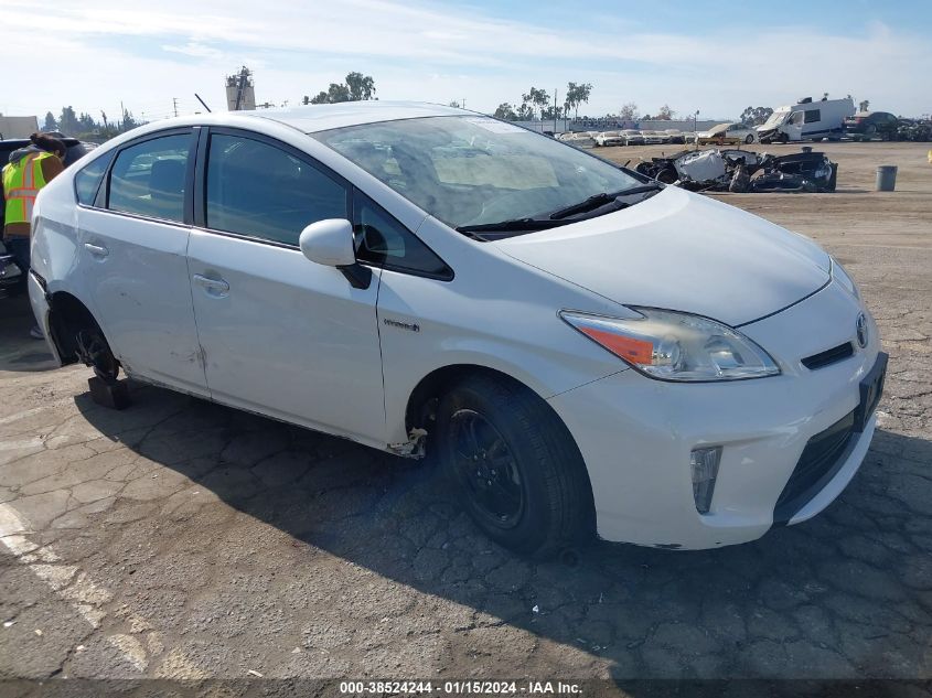 2014 TOYOTA PRIUS THREE - JTDKN3DU1E1767074