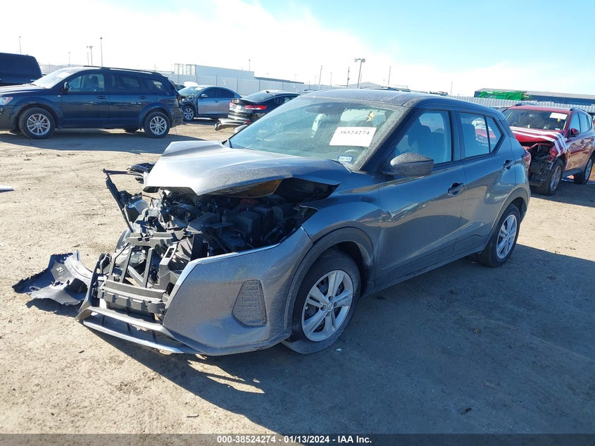 VIN 3N1CP5BVXPL547260 2023 NISSAN KICKS S XTRONIC CVT