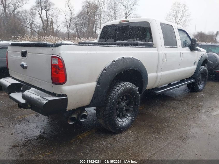 2013 FORD F-250 LARIAT - 1FT7W2BT0DEA47280