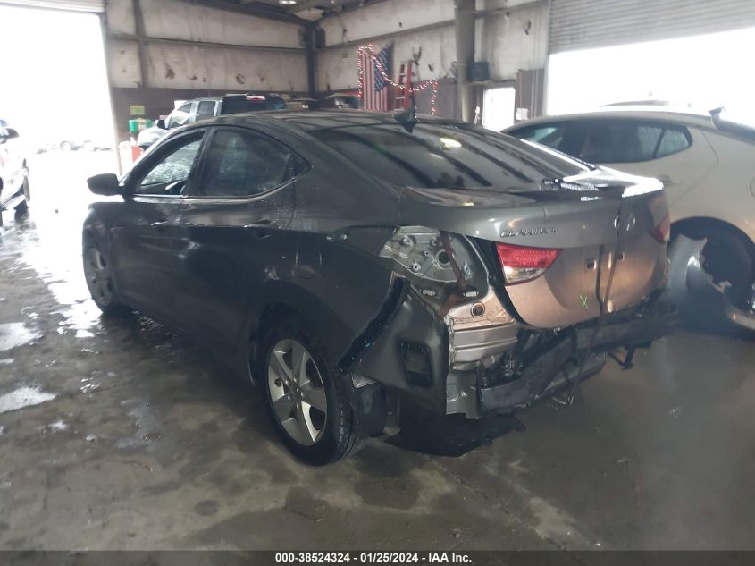 2013 HYUNDAI ELANTRA GLS - 5NPDH4AE5DH381896