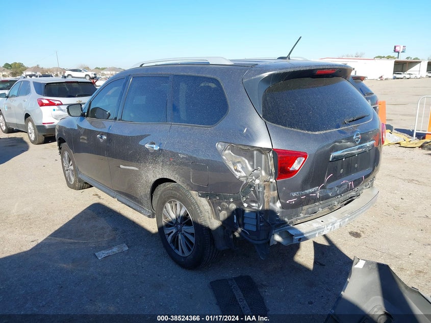 VIN 5N1DR2MN9HC673609 2017 NISSAN PATHFINDER S/SV/SL/PLATINUM