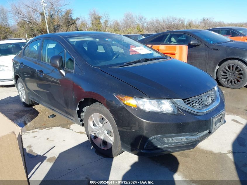 2013 HONDA CIVIC LX - 19XFB2F53DE028472