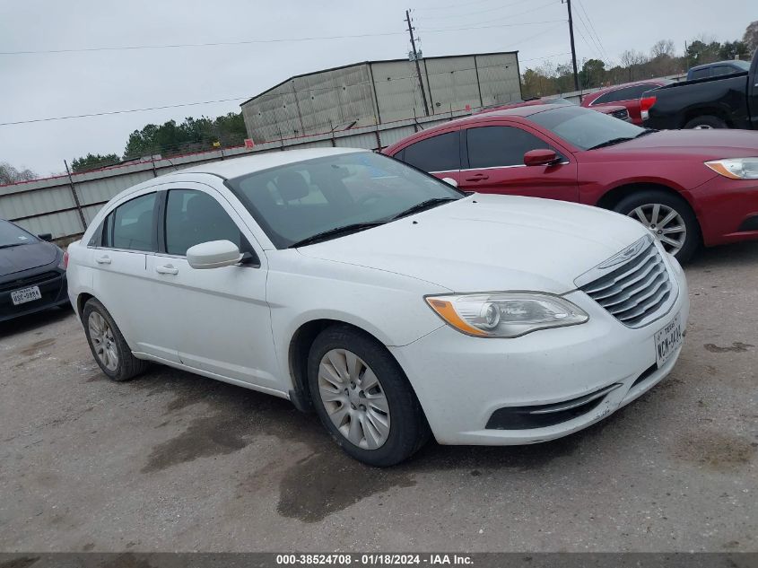2013 CHRYSLER 200 LX - 1C3CCBAGXDN627345