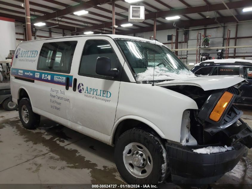 2018 CHEVROLET EXPRESS 2500 WORK VAN 1GCWGAFP0J1322746