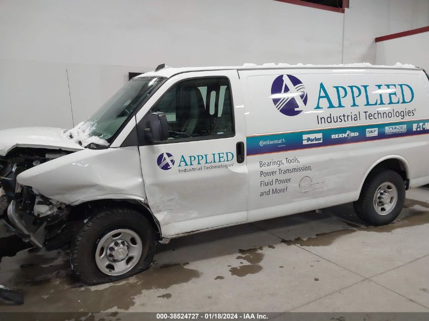 2018 CHEVROLET EXPRESS 2500 WORK VAN 1GCWGAFP0J1322746
