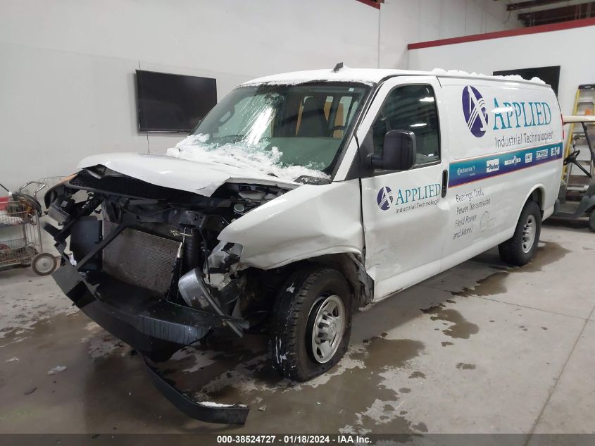 2018 CHEVROLET EXPRESS 2500 WORK VAN 1GCWGAFP0J1322746