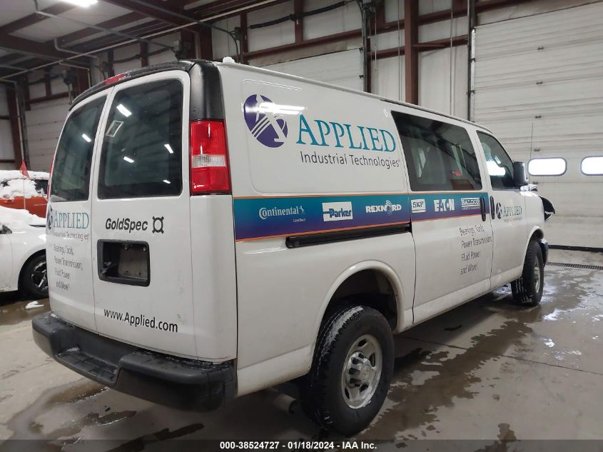 2018 CHEVROLET EXPRESS 2500 WORK VAN 1GCWGAFP0J1322746