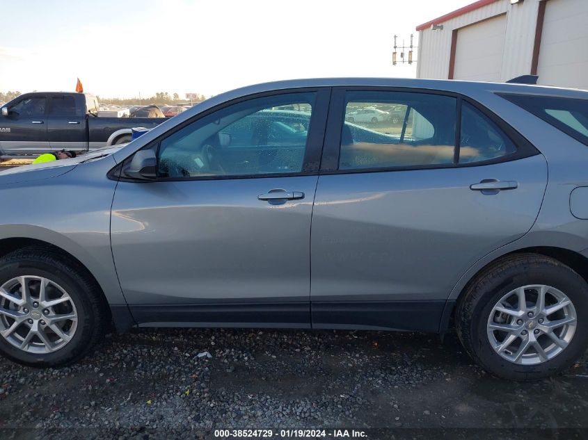 2023 CHEVROLET EQUINOX FWD LS - 3GNAXHEG9PL258025