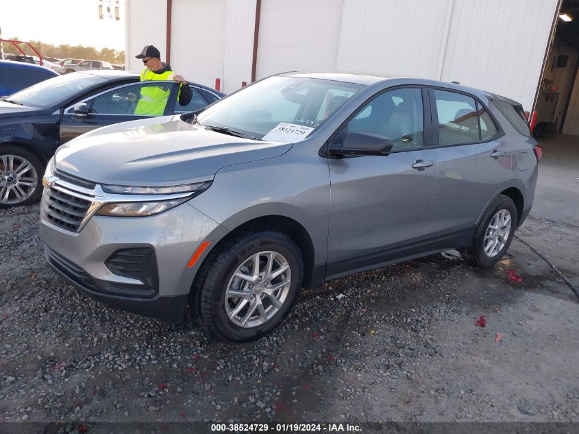 2023 CHEVROLET EQUINOX FWD LS - 3GNAXHEG9PL258025