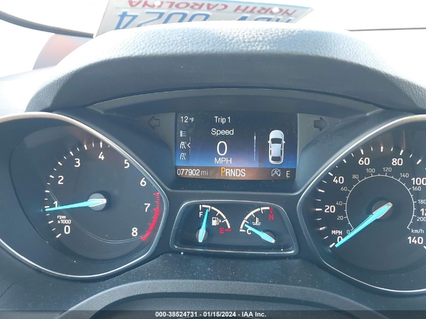 2017 FORD ESCAPE SE - 1FMCU9GD2HUD01593