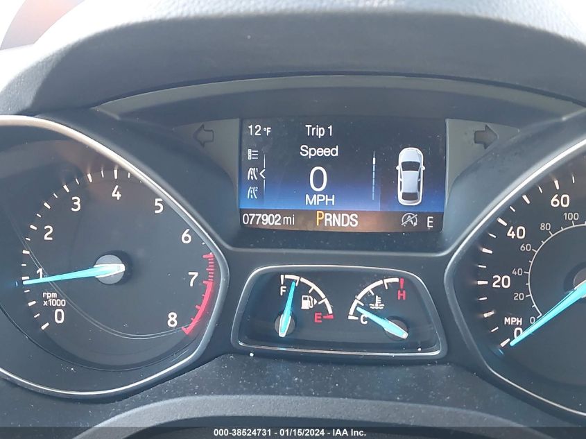 2017 FORD ESCAPE SE - 1FMCU9GD2HUD01593