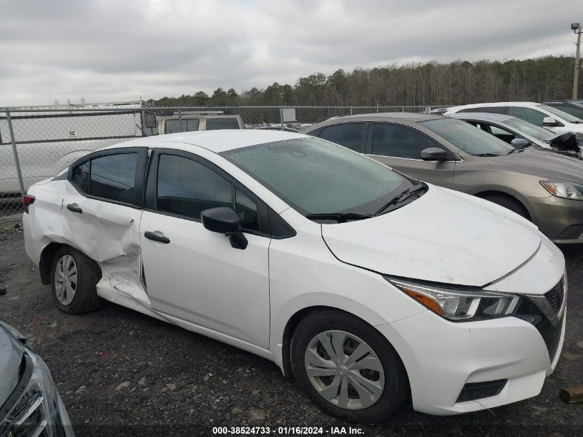 2020 NISSAN VERSA S XTRONIC CVT - 3N1CN8DV7LL811209