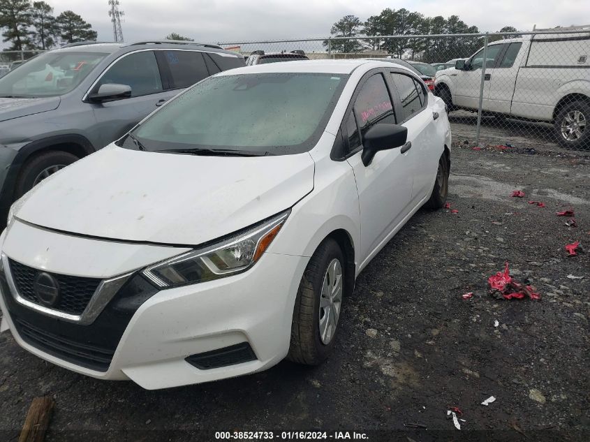 2020 NISSAN VERSA S XTRONIC CVT - 3N1CN8DV7LL811209