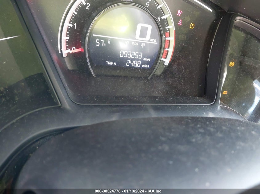 VIN 19XFC2F53HE014655 2017 HONDA CIVIC LX