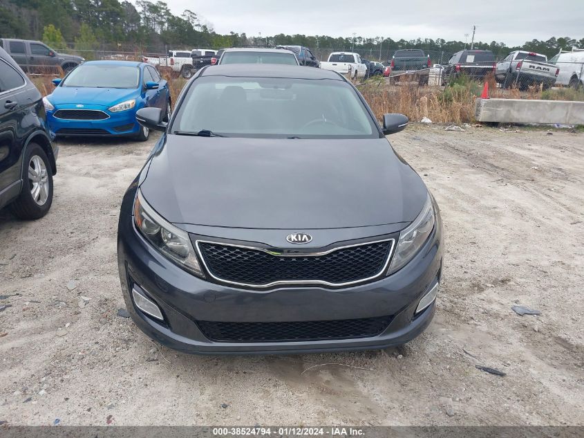 KNAGM4A71F5630138 | 2015 KIA OPTIMA