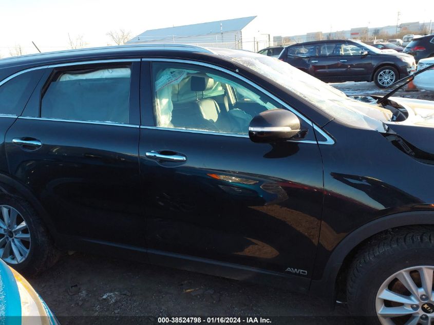 2019 KIA SORENTO EX/EX SPORT - 5XYPHDA31KG594604