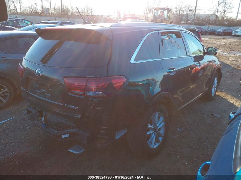 2019 KIA SORENTO EX/EX SPORT - 5XYPHDA31KG594604