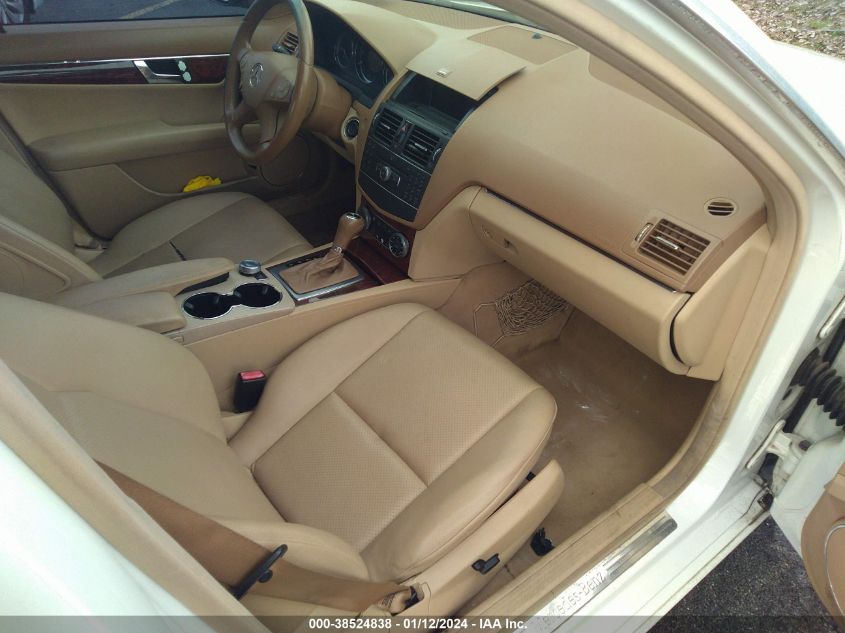 WDDGF81X68F120732 | 2008 MERCEDES-BENZ C 300