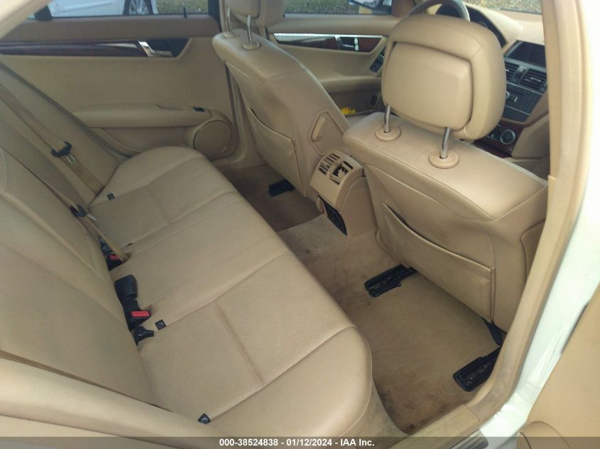 WDDGF81X68F120732 | 2008 MERCEDES-BENZ C 300