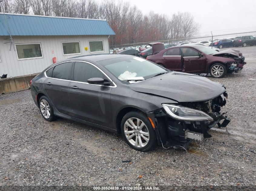 Lot #2525412463 2015 CHRYSLER 200 LIMITED salvage car
