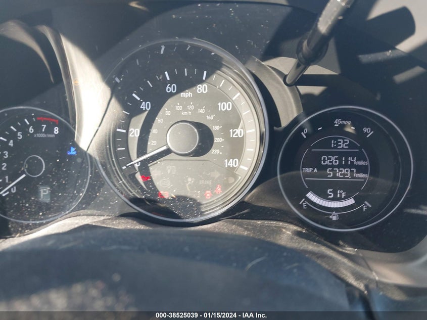 2021 HONDA HR-V VIN: 3CZRU5H30MM709824