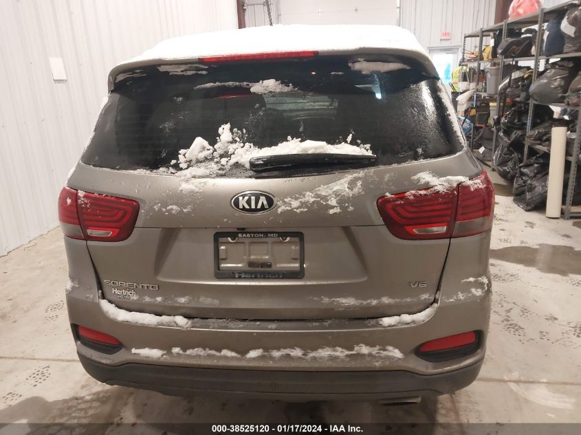 2019 KIA SORENTO LX/S - 5XYPGDA50KG480923