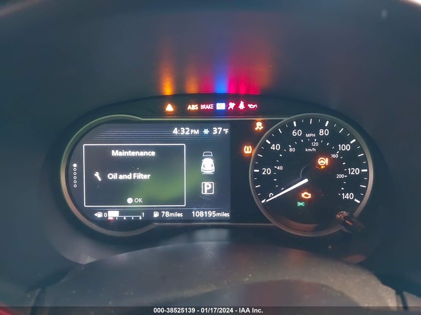 VIN 3N1CP5CU8JL507739 2018 NISSAN KICKS SR