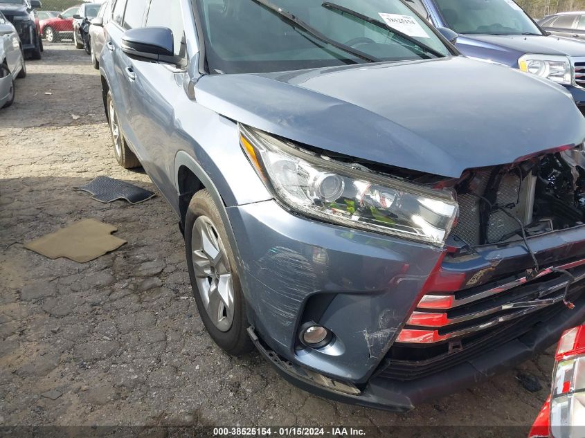 2018 TOYOTA HIGHLANDER LIMITED - 5TDYZRFH4JS284497