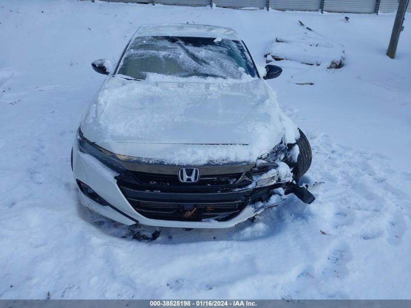 2022 HONDA ACCORD SPORT - 1HGCV1F3INA095127
