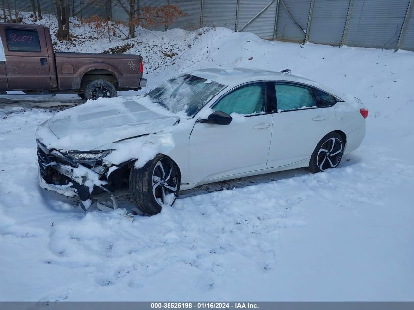2022 HONDA ACCORD SPORT - 1HGCV1F3INA095127