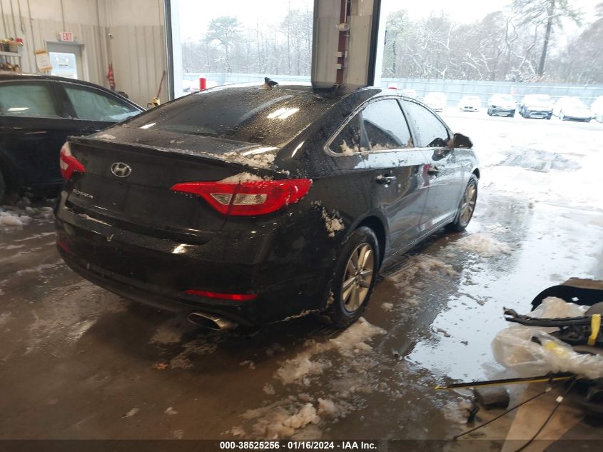 2015 HYUNDAI SONATA SE - 5NPE24AFXFH108048