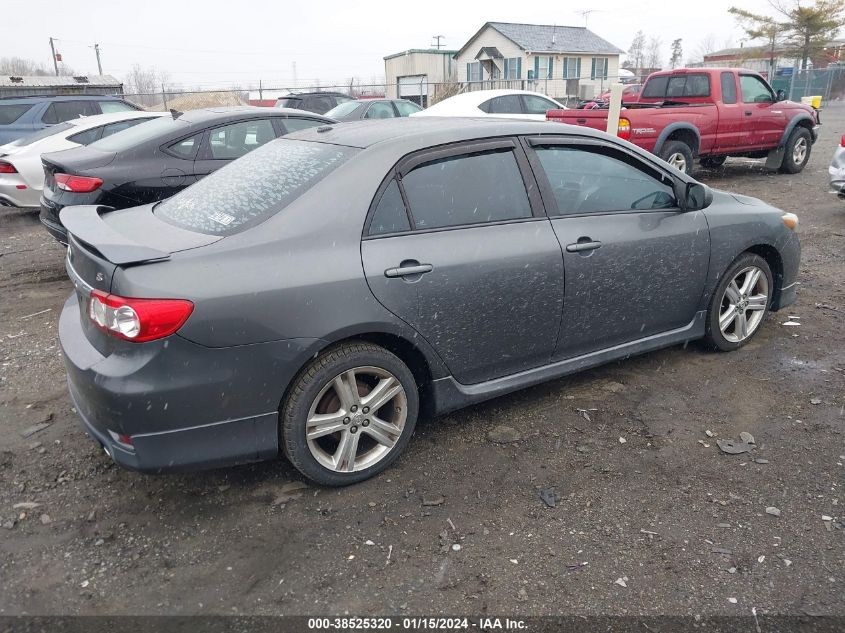 2013 TOYOTA COROLLA S - 2T1BU4EE1DC944409