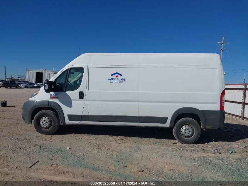 2018 RAM PROMASTER 2500 2500 HIGH 3C6TRVDG1JE122793