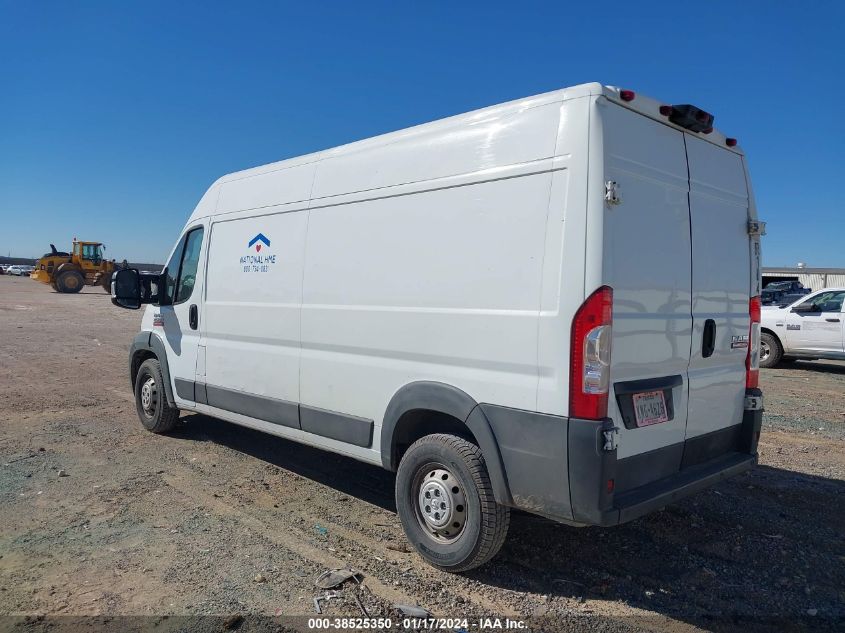 2018 RAM PROMASTER 2500 2500 HIGH 3C6TRVDG1JE122793