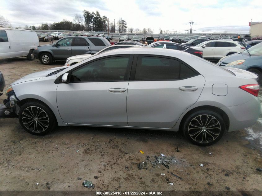2015 TOYOTA COROLLA S PLUS - 2T1BURHE3FC315150