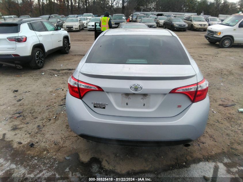 2015 TOYOTA COROLLA S PLUS - 2T1BURHE3FC315150