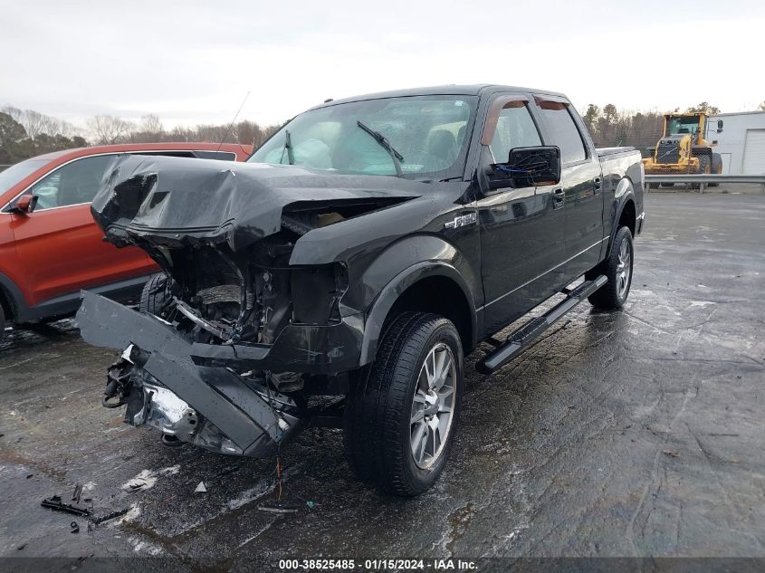 2014 FORD F-150 LARIAT - 1FTFW1EF4EFA89894