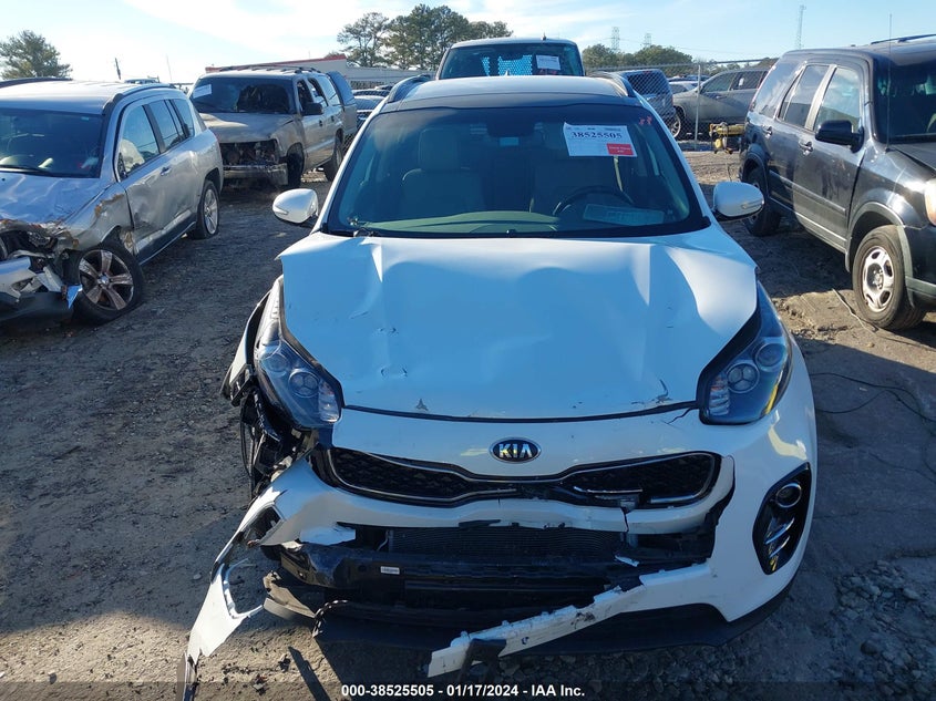 VIN KNDPN3AC4J7396372 2018 KIA SPORTAGE EX