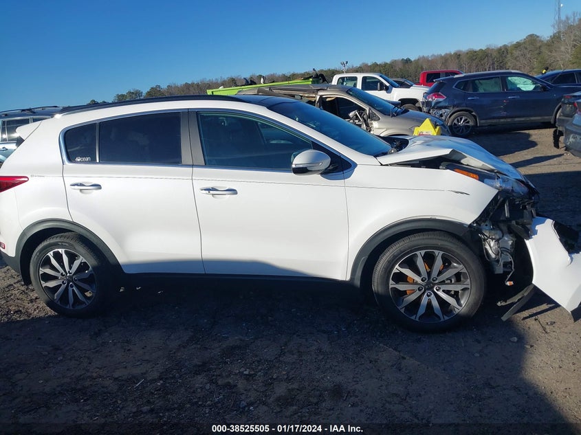 VIN KNDPN3AC4J7396372 2018 KIA SPORTAGE EX